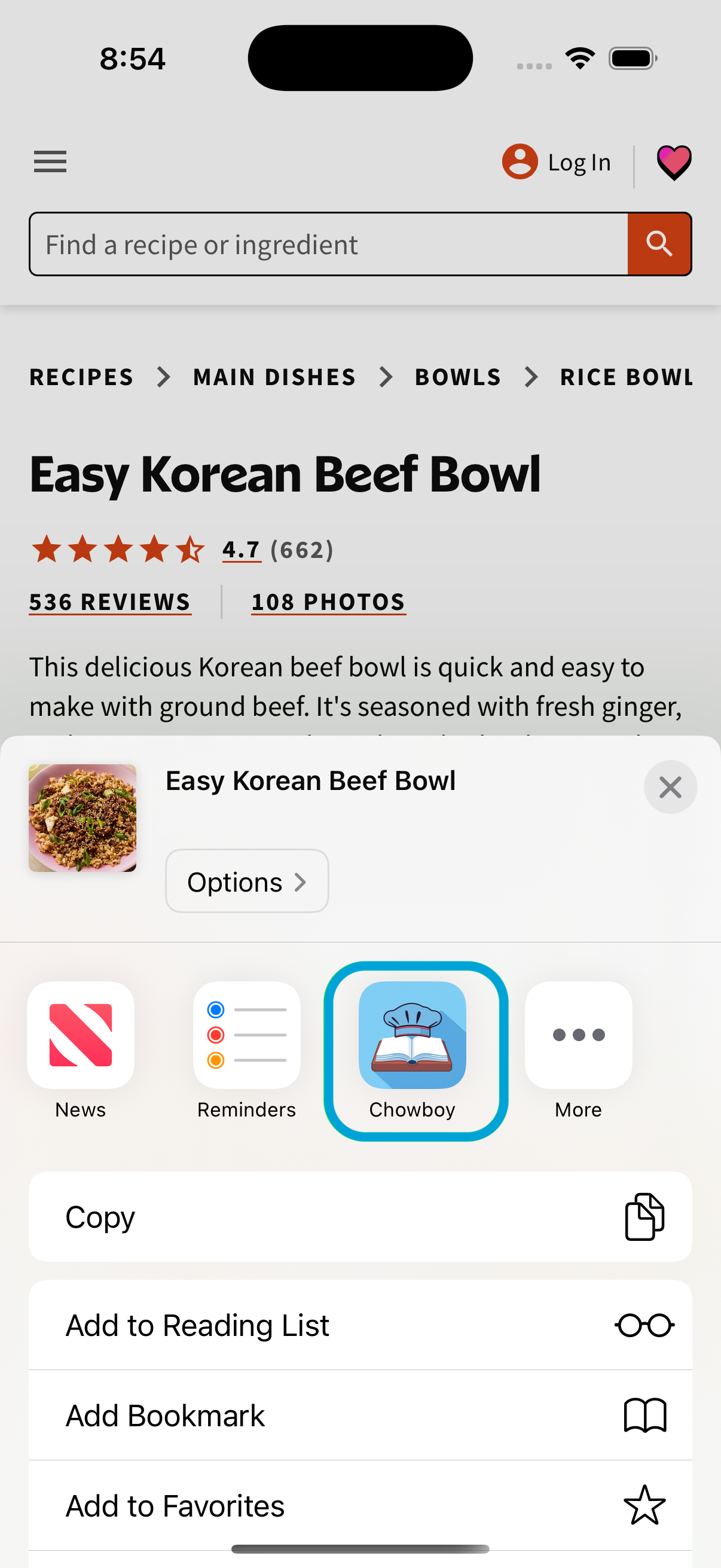 Step 1: Import Any Recipe