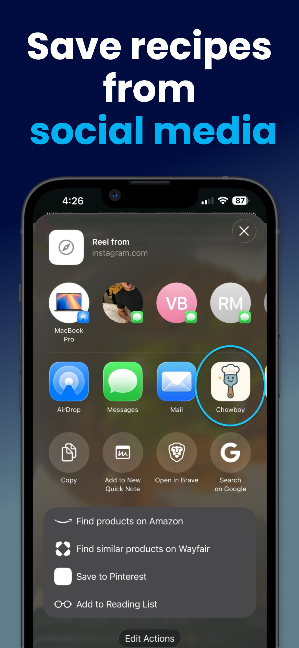 Save from Instagram & TikTok